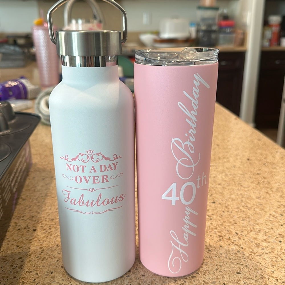 Insulated water and coffee tumblers